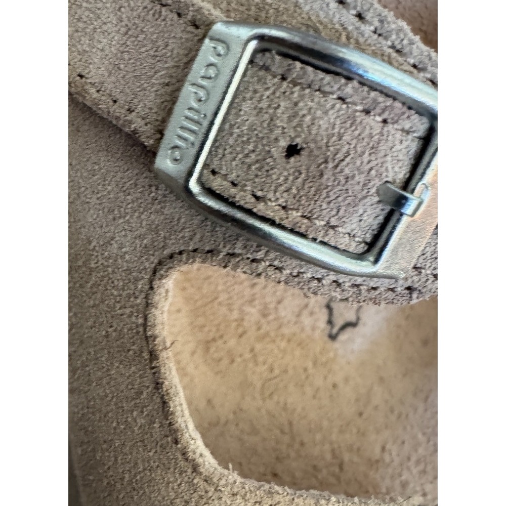 Birkenstock Papillio Elisa Wedges Gladiator Sandals Womens Size 6/EU 37 Beige - Picture 9 of 11